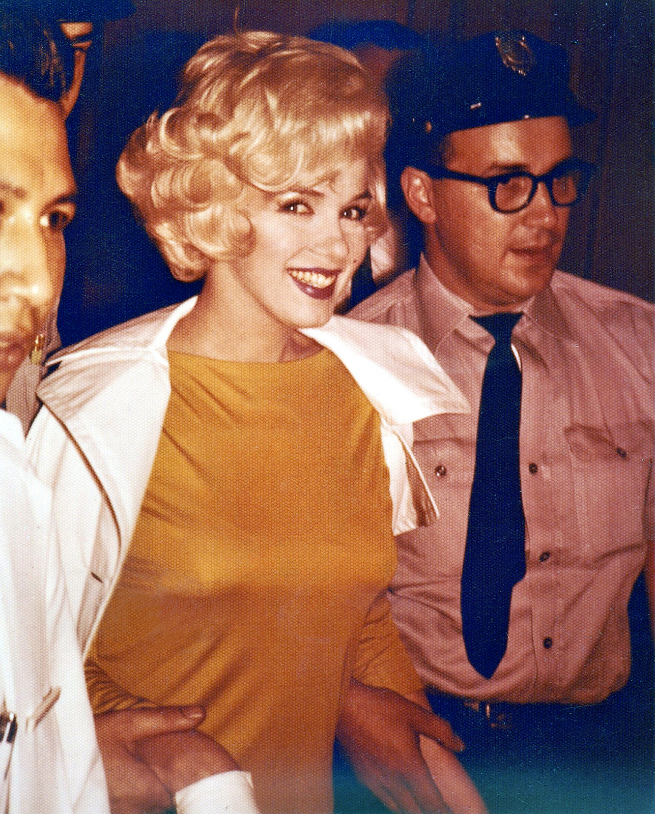 Sortie du Polyclinic Hospital, New York - juillet 1961