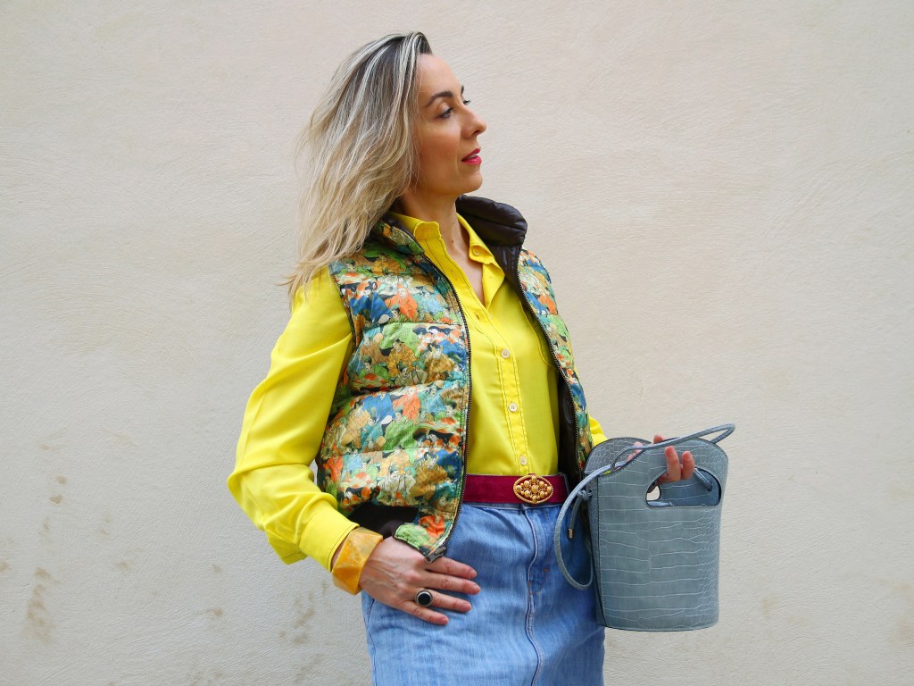 Ma tenue seconde main en denim et&nbsp;néon