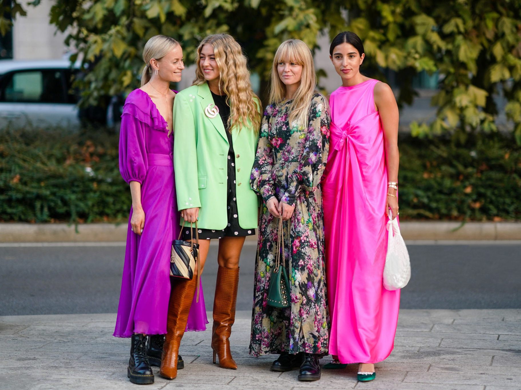 Thora Valdimars, Emili Sindlev, Jeanette Madsen et Bettina Looney @ Milan Fashion Week Printemps-Eté 2020