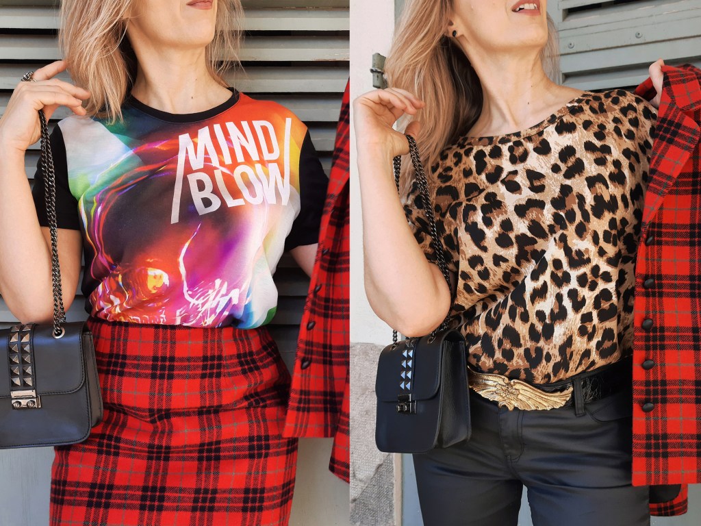 Inspiration rock en tartan&nbsp;vintage