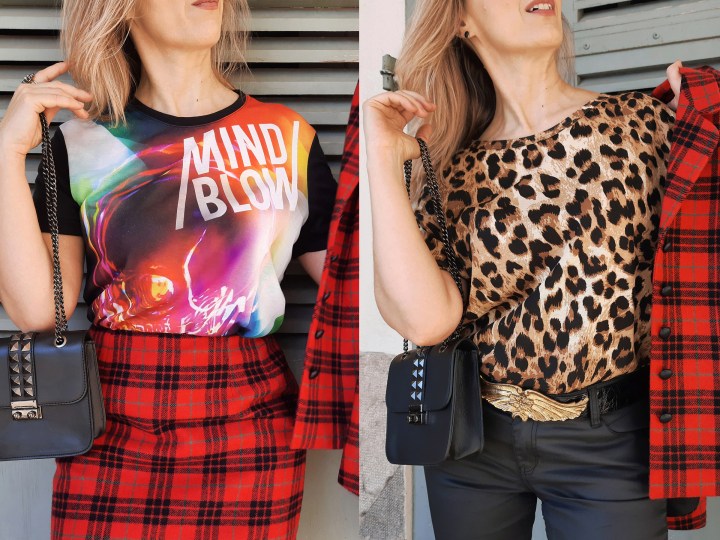 Inspiration rock en tartan&nbsp;vintage