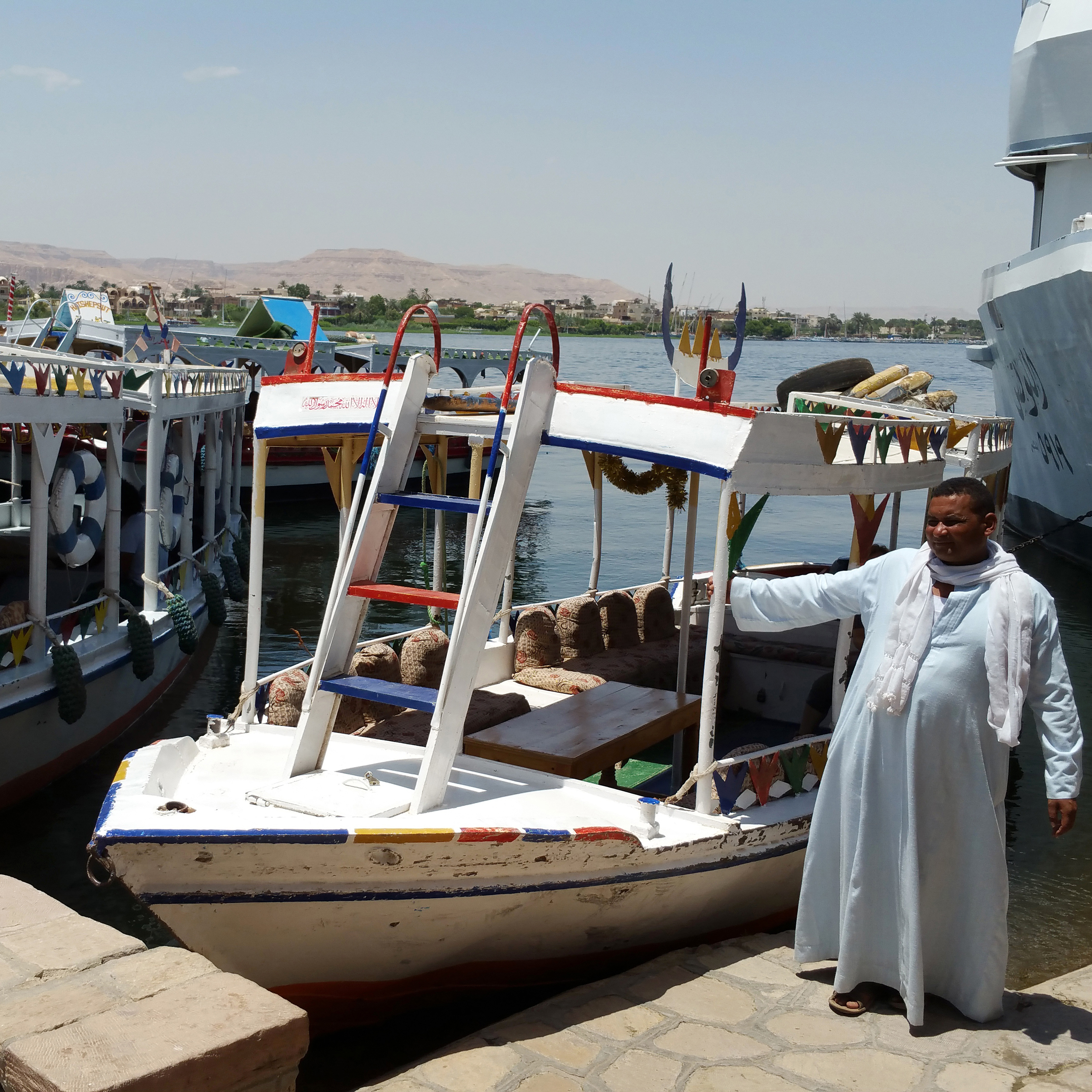Hôtel Iberotel - embarcadère sur le Nil