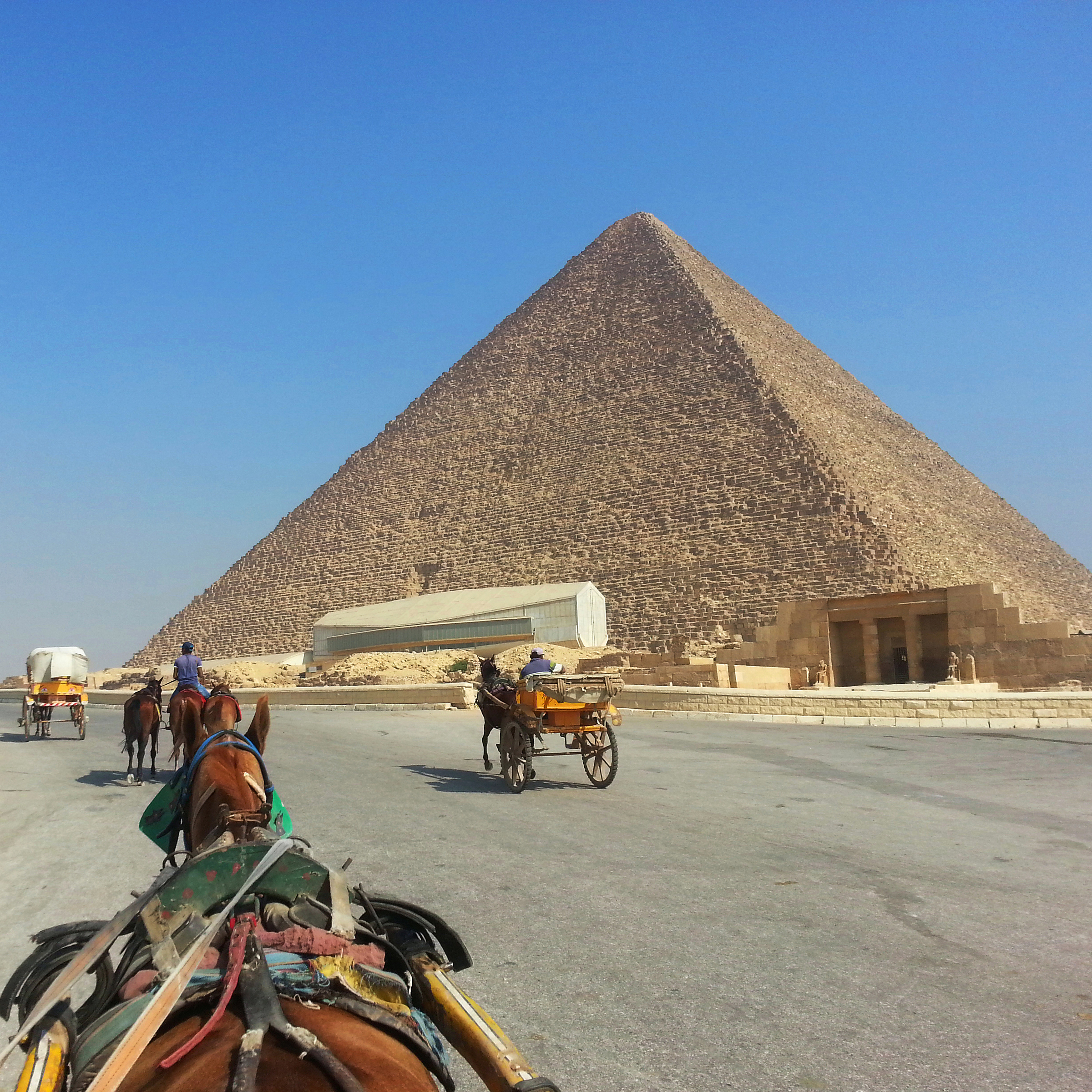 Plateau de Gizeh - pyramide de Khéops