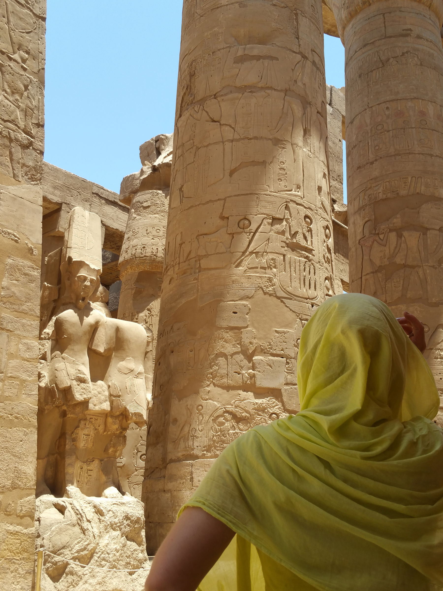 Temple de Karnak - grand hall hypostyle