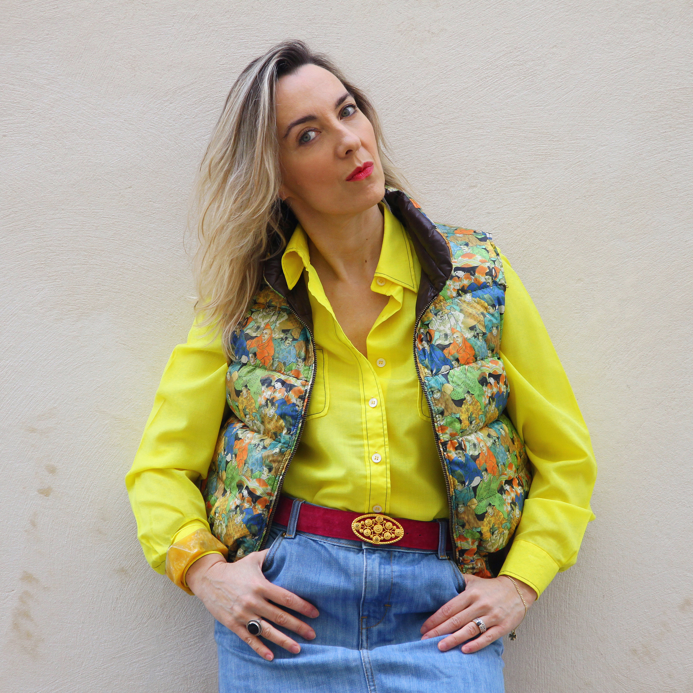 Jaune canari & denim (2)