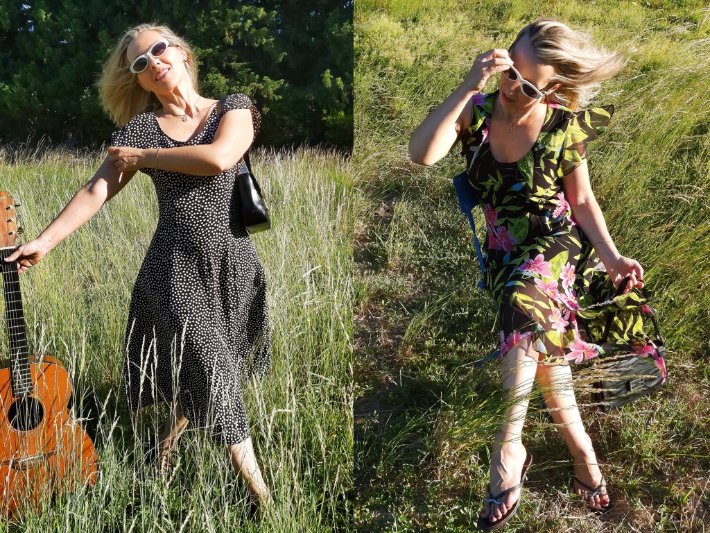 Deux tenues estivales en robe&nbsp;vintage
