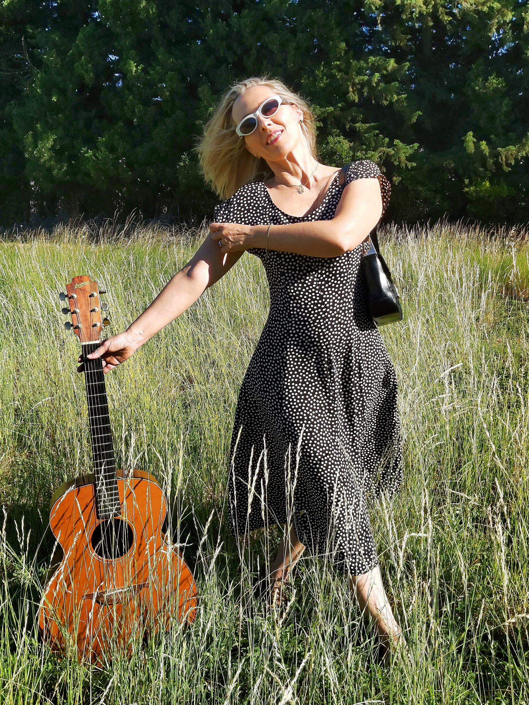 Robe à pois vintage 3