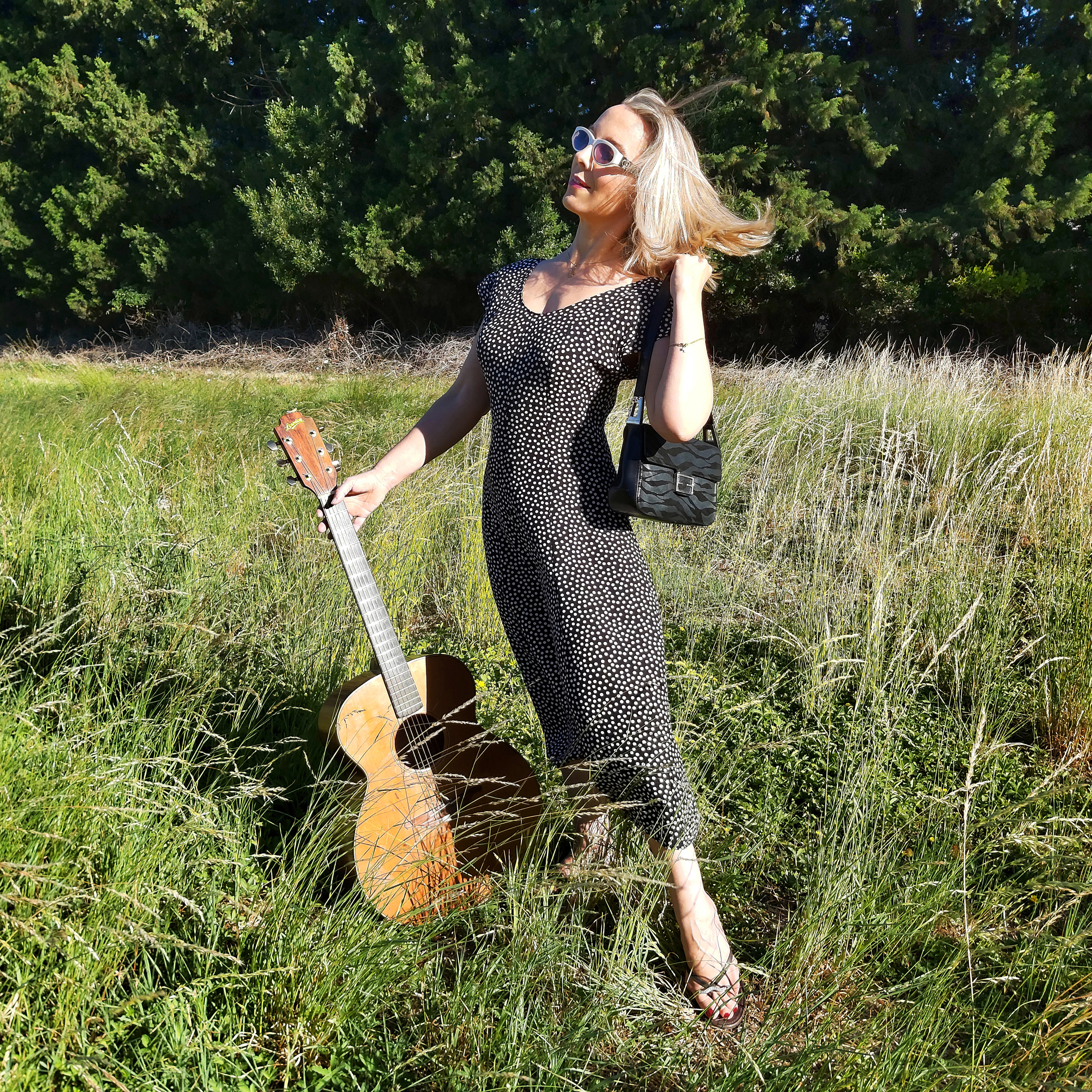 Robe à pois vintage 2