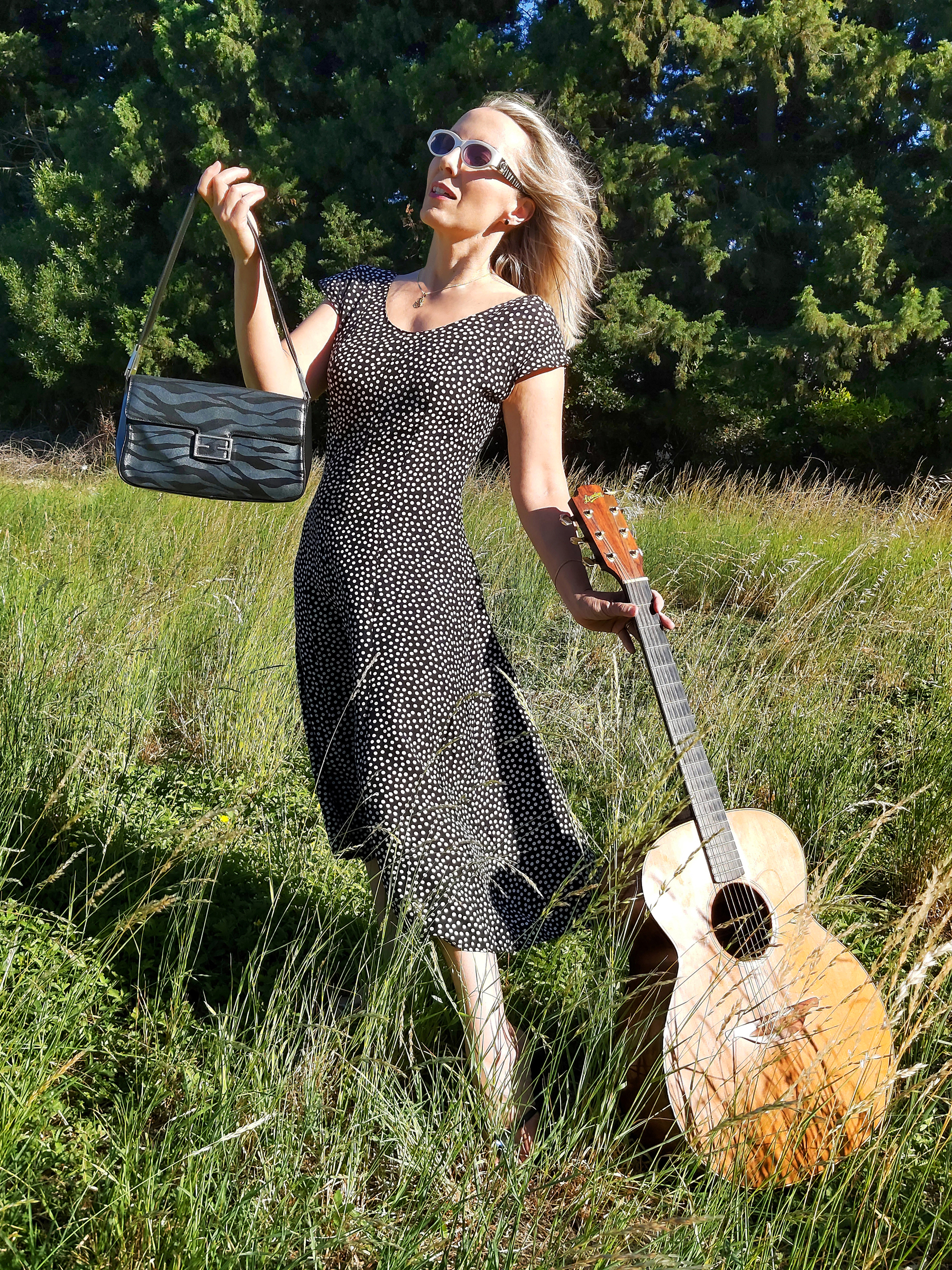 Robe à pois vintage 5