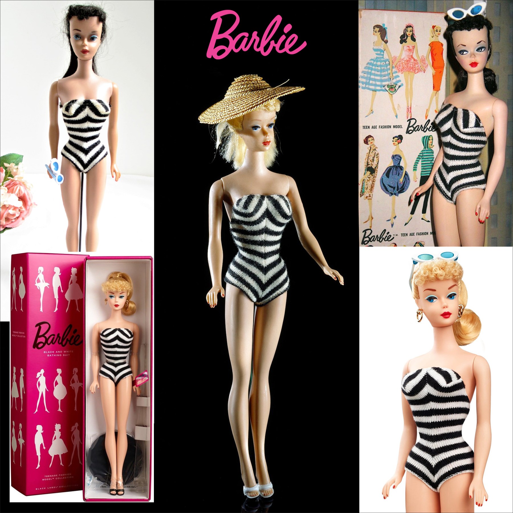 Barbie reina de belleza originale 1987 , rotoplast et garde robe ( cou