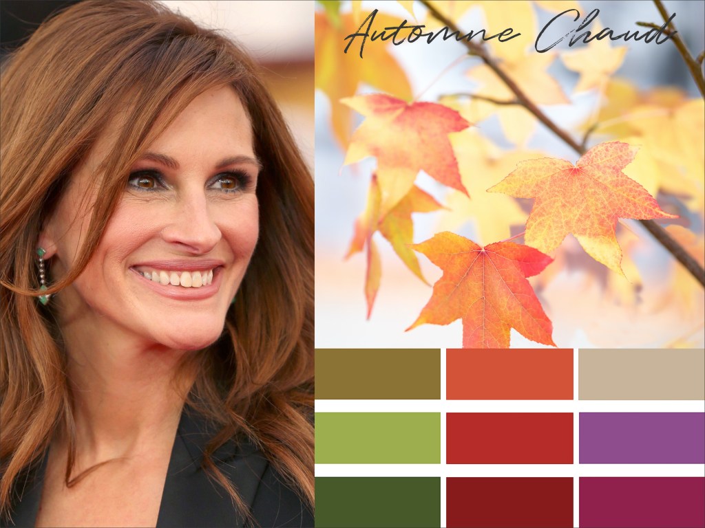 Colorimétrie 12 saisons : es-tu une femme Automne Chaud ?