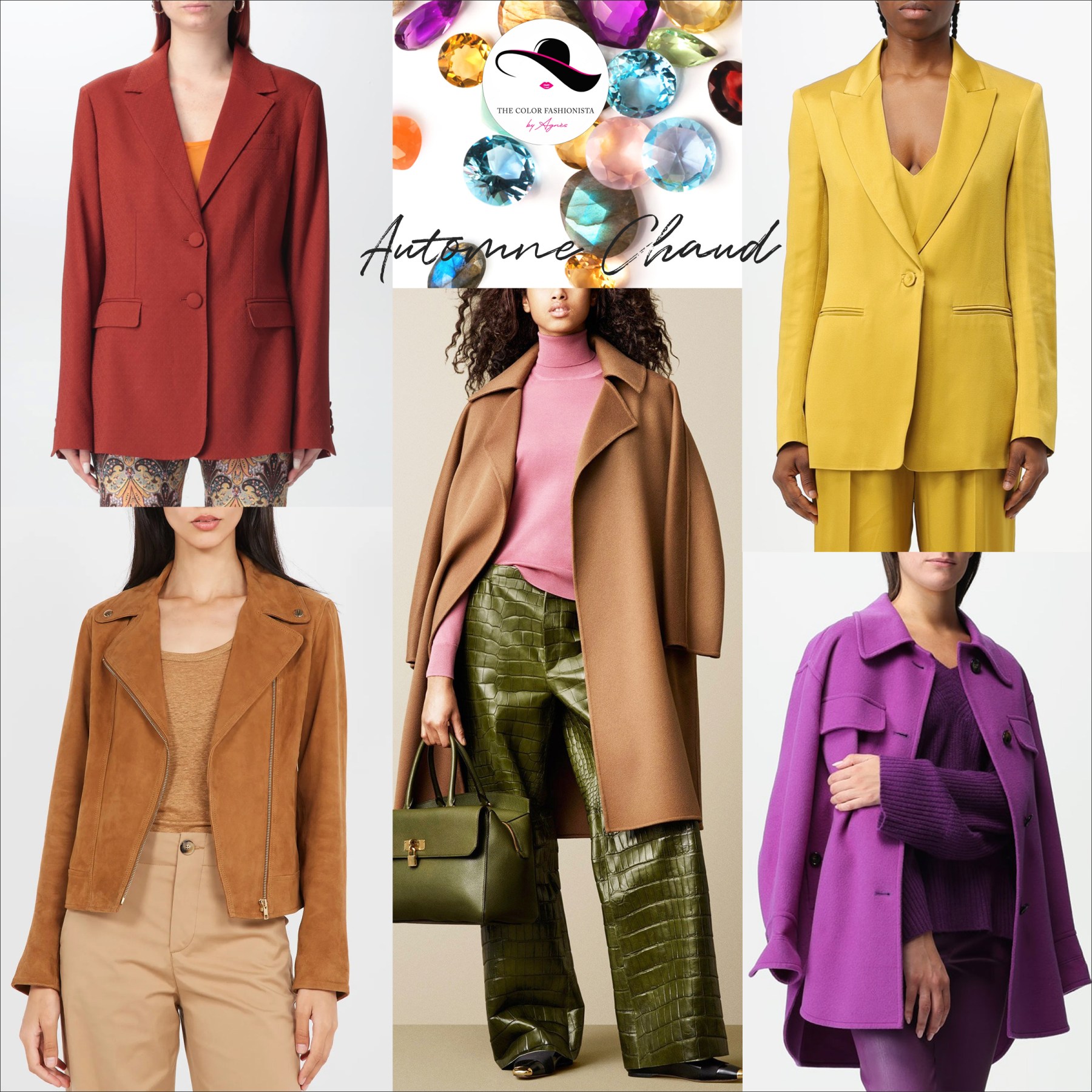 Colorimétrie 12 saisons : es-tu une femme Automne Chaud ? – The Color ...